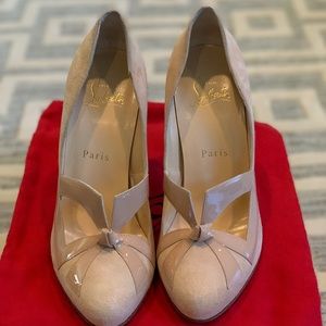 Brand New Cream Suede Louboutins